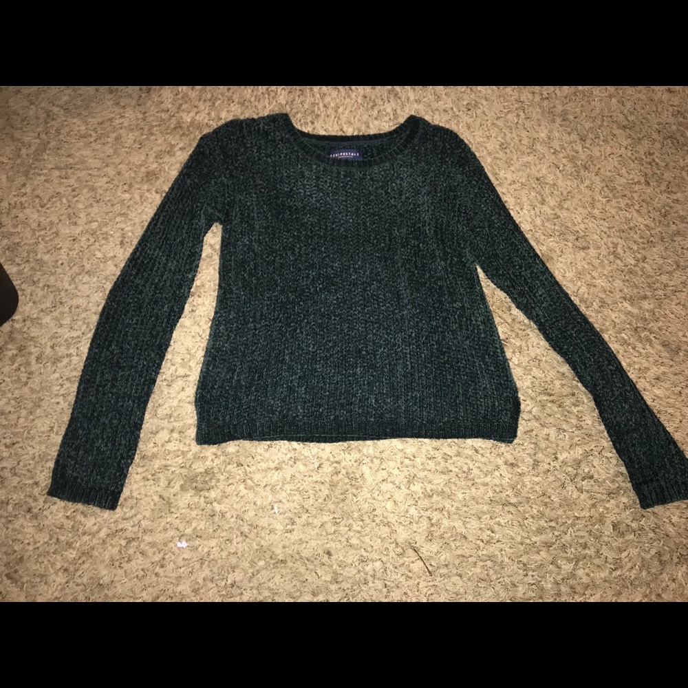Aeropostale Hunter Green Sweater